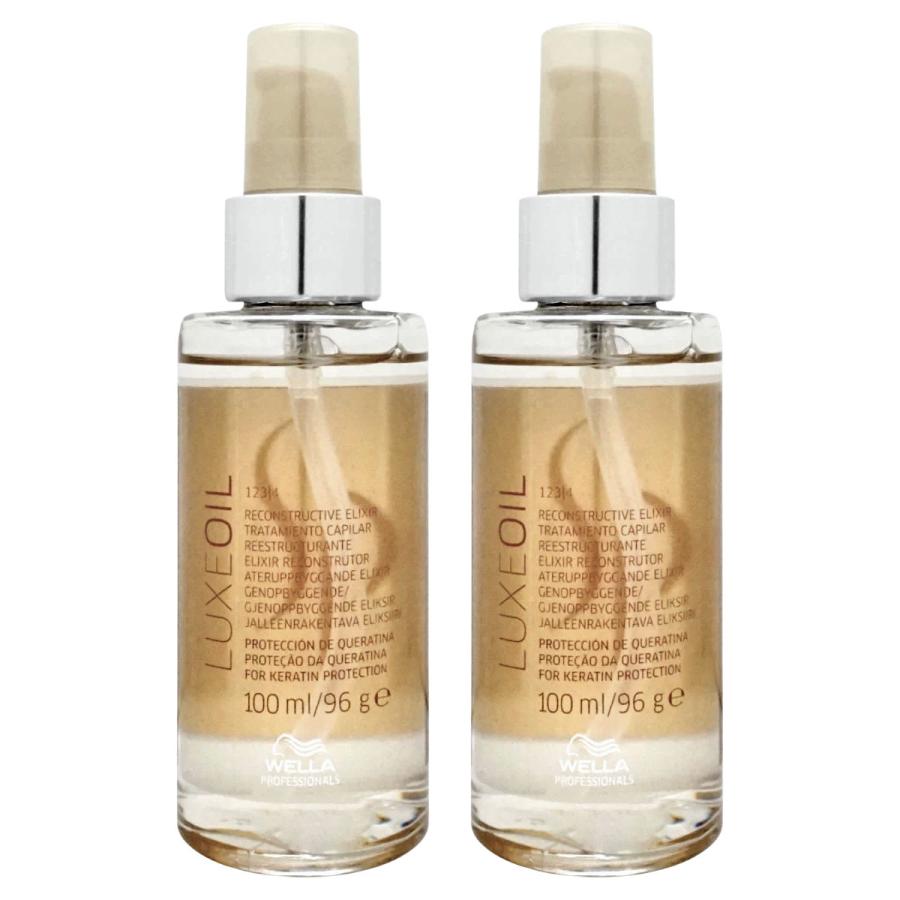 ウエラ [並行輸入品][セット]ウエラ SPリュクス ヘア オイル 100ml ×2