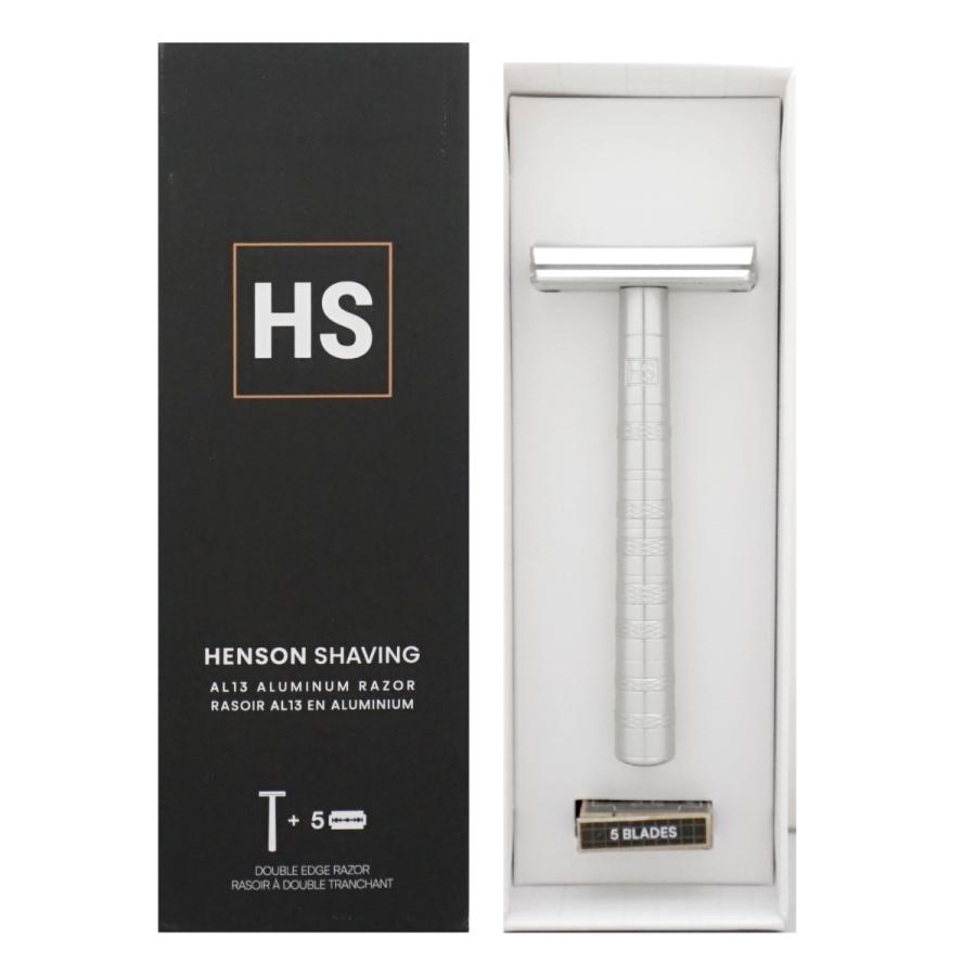 ヘンソンシェービング #アルミニウム[HENSON SHAVING AL13][髭剃り