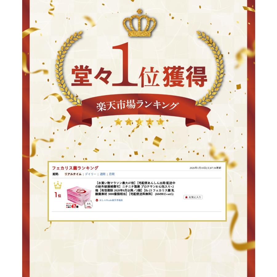 賞味期限2026年2月】プロテサンエブリィⅡ 新品2箱 楽天ランキング1