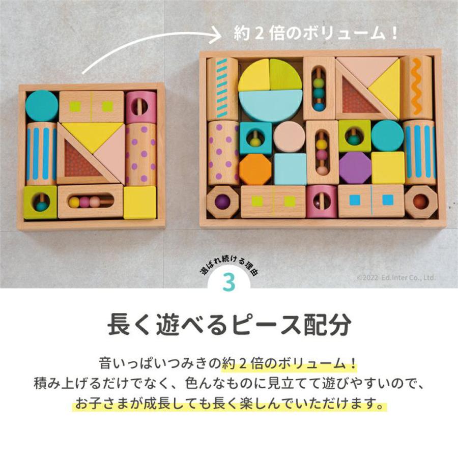 エド・インター（Ed・Inter） 音いっぱいつみき ボリュームセット [1歳