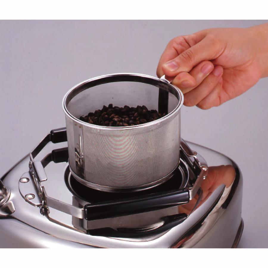 杉山金属 KS-2621 キューブケトル 2.8L[ストレーナー付き ステンレス