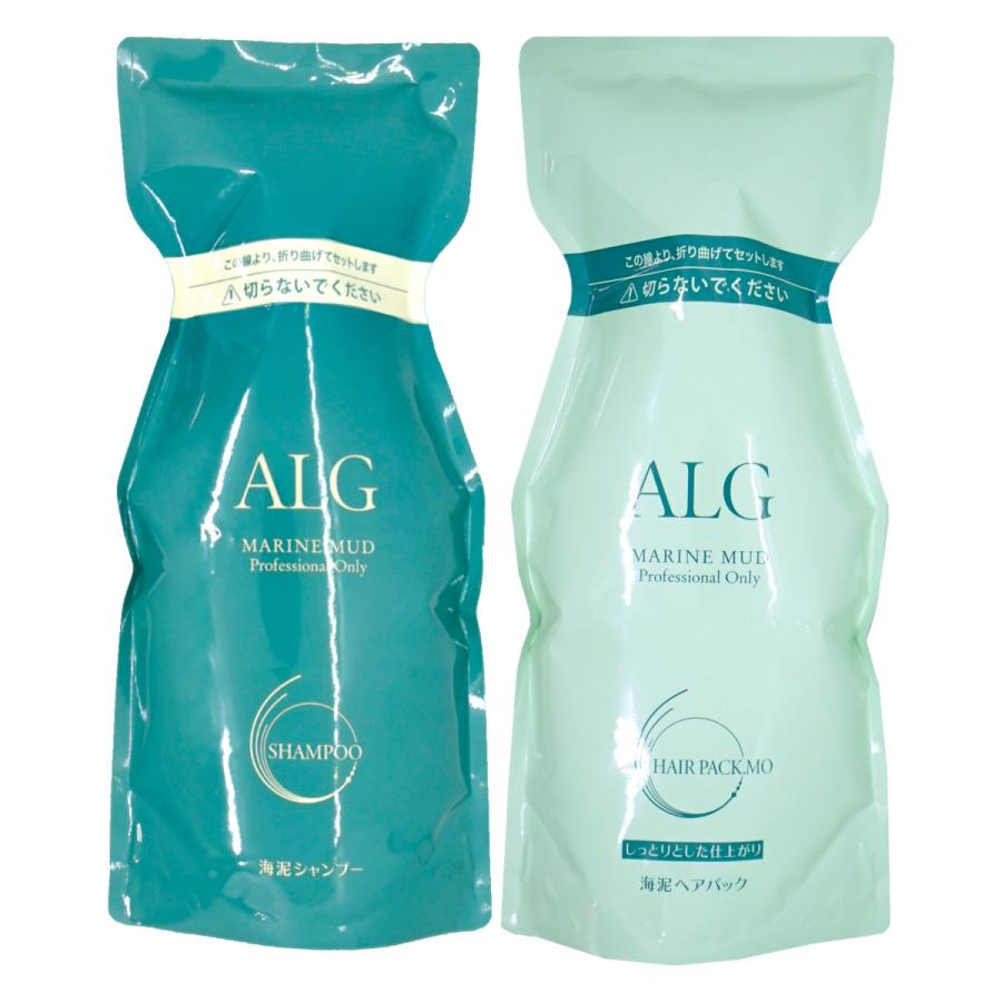 アルグ シャンプー＆ヘアパック リフィル MO 3セット ALG しっとり