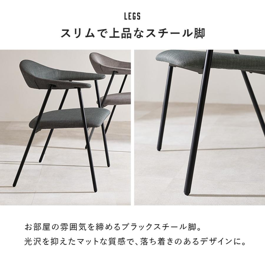 5のつく日+4％][直送]アームチェア [LC-4620-GY]グレー HAGIHARA 萩原