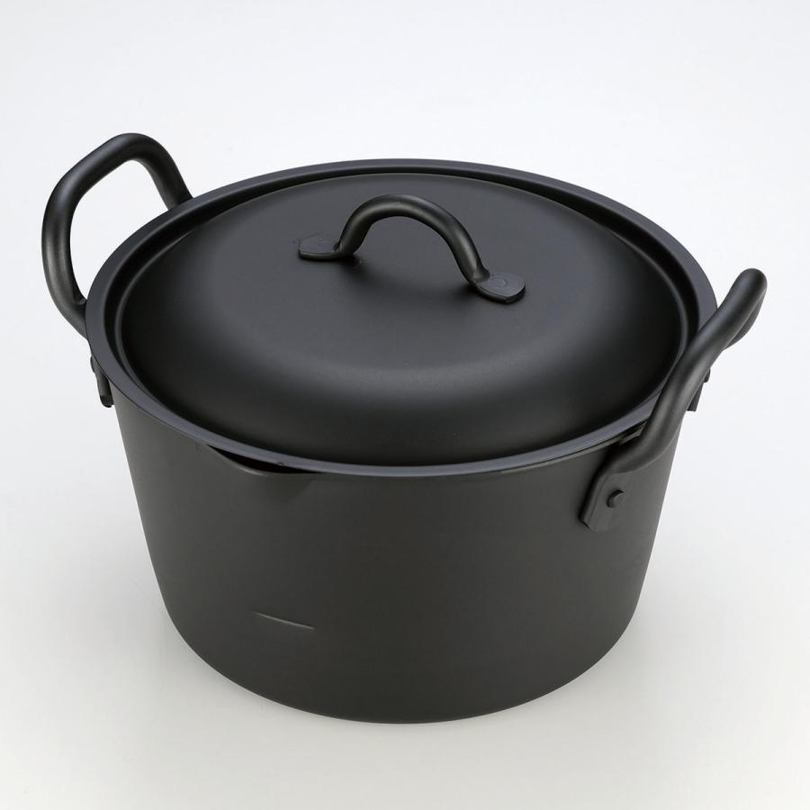 サミット工業 たっぷり深型揚げ鍋18cm(フタ付き)[日本製 天ぷら フライ 揚げ物][直火・IH対応][送料無料]