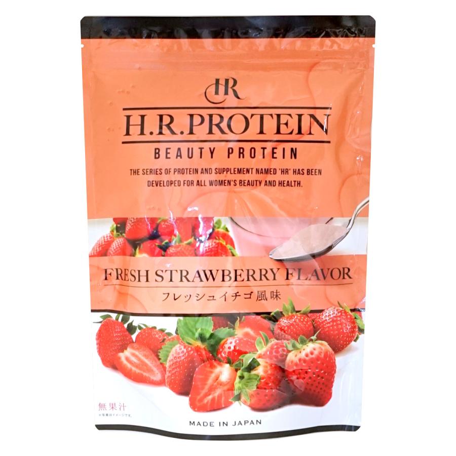 HRプロテイン フレッシュイチゴ風味 500g[H.R.プロテイン H.R.
