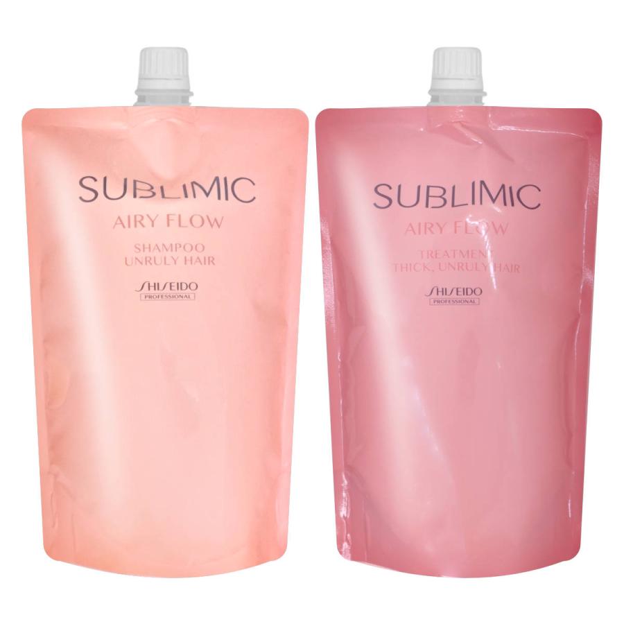 SUBLIMIC [セット]資生堂 サブリミック エアリーフローシャンプー 詰替