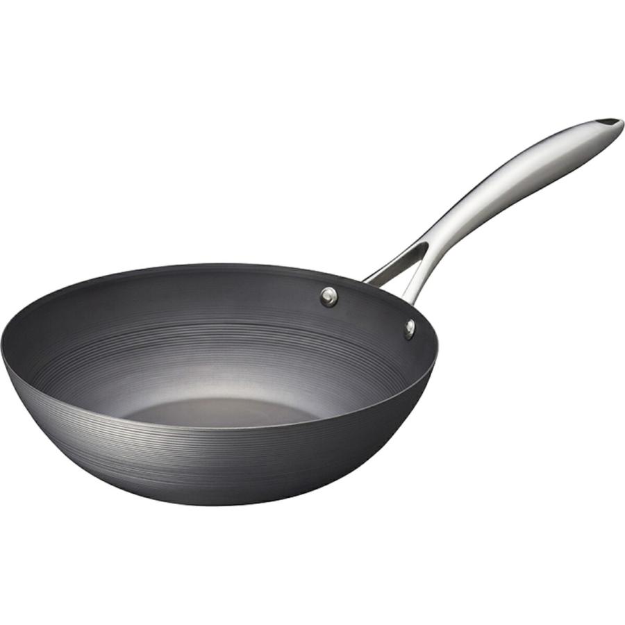 新品 ビタクラフト ウォックパン 24cm No.2005 ガラス蓋付き Vita Craft（ビタクラフト） スーパー鉄 ウォックパン24cm No.2005[直