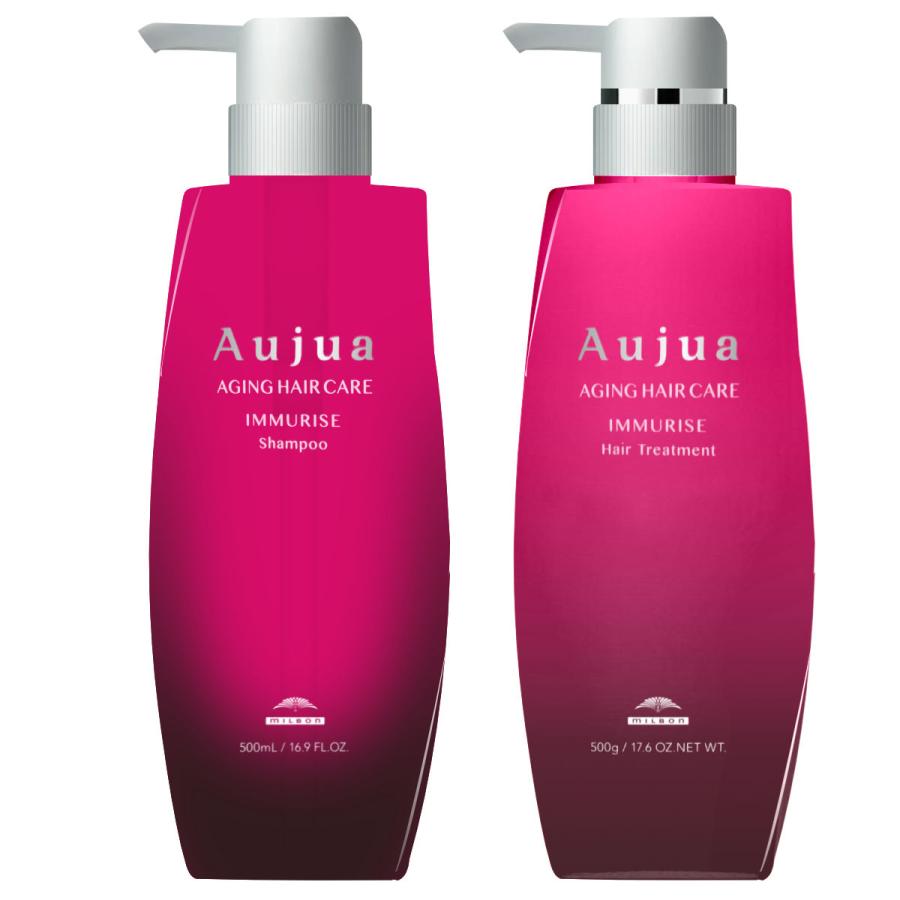 りょう aujua イミュライズ  シャンプー&トリートメント おまけ付き Aujua [セット]ミルボン オージュア イミュライズ シャンプー 500ml+