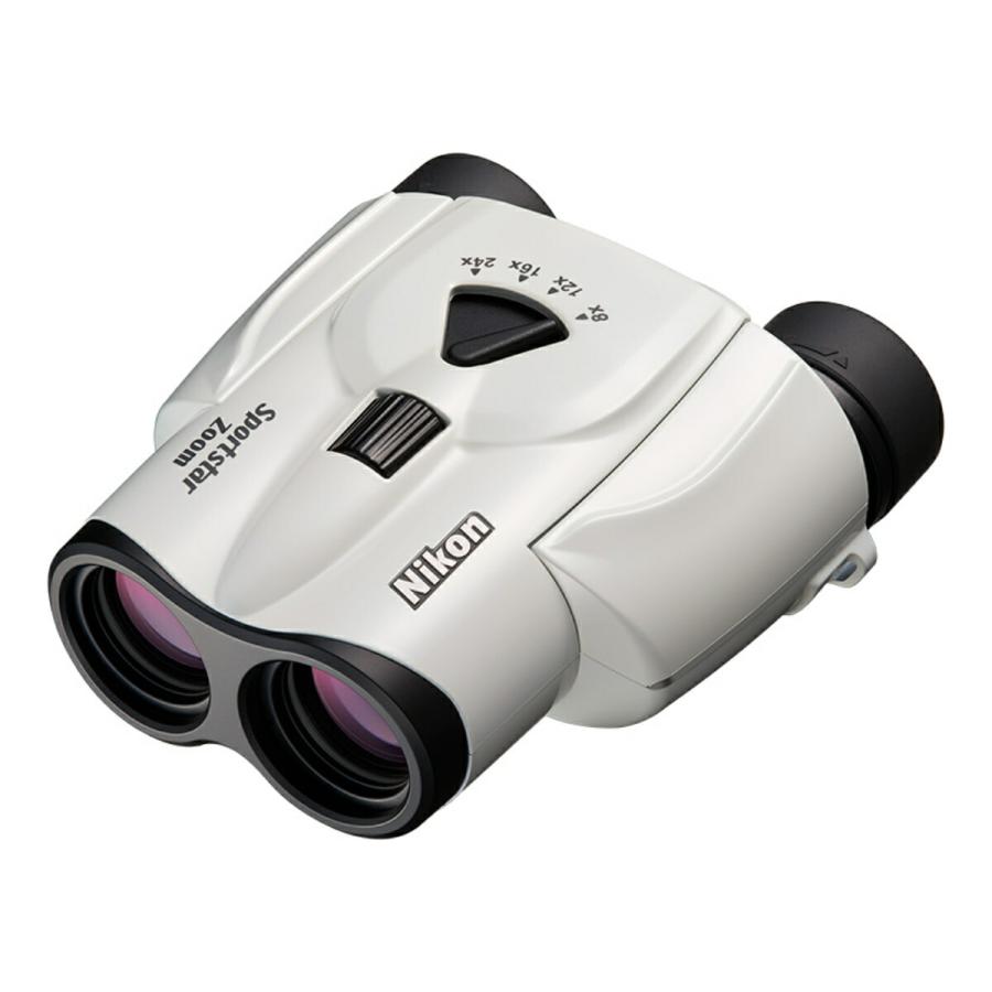 ニコン Nikon 双眼鏡 スポーツスターズーム 8-24x25 ホワイト Sportstar Zoom[8〜24倍双眼鏡 ][スポーツ観戦 ライブ コンサート 観劇][送料無料]（Yahoo!・おしゃれcafe）