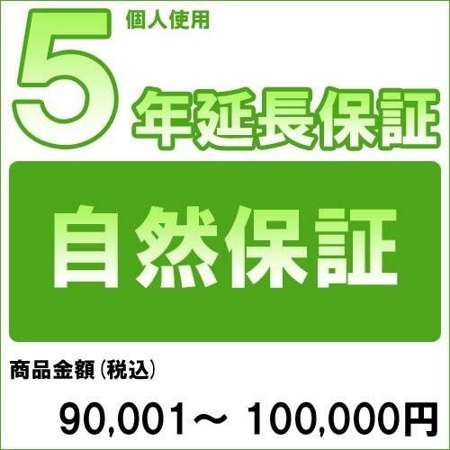 対象商品のみ]個人5年延長保証(自然故障)商品金額 税込90,001円