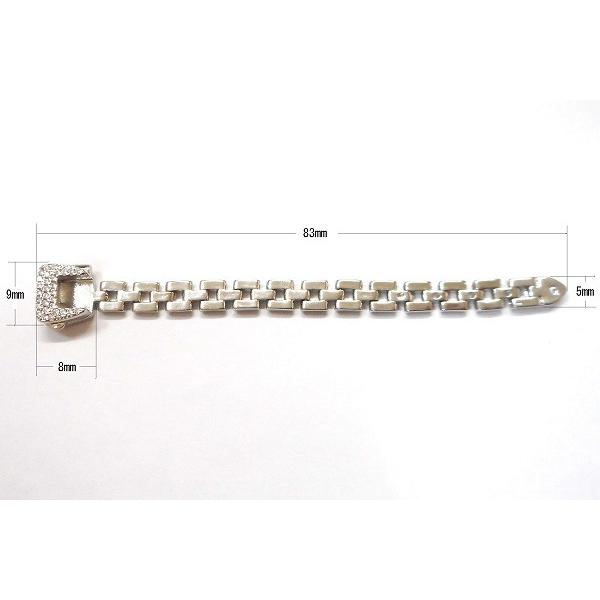 アクセサリー ベルトリング Aタイプ 完成品 ベルト デザイン リング フリーサイズ 指輪 キラキラ ラインストーン シルバー ゴールド ギフト プレゼント |  | 12