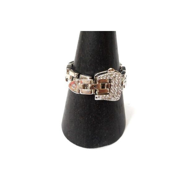 アクセサリー ベルトリング Aタイプ 完成品 ベルト デザイン リング フリーサイズ 指輪 キラキラ ラインストーン シルバー ゴールド ギフト プレゼント |  | 06