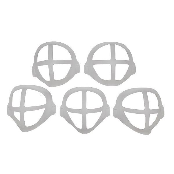 Shareki 繰り返して 洗える 再度利用可能 マスクに口紅が付かなず 通気性が良く 息苦しさ解消  マスクインナー 3D 化粧崩れ防止 5枚セット in-mask | 