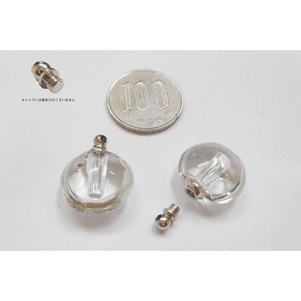 99円 魅力的な価格 香水 アロマ ペンダント ネックレス ガラス容器 香水瓶 0 1cc リンゴ アップル型 ラインストーン付き Ko Appl