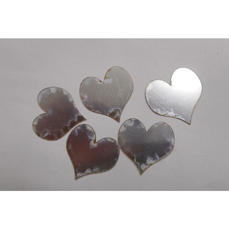 休日 Shareki スマホ ケース ミラー シール ハート形 約38mmx38mm 2枚入り Mirror Seal Heartlandgolfpark Com