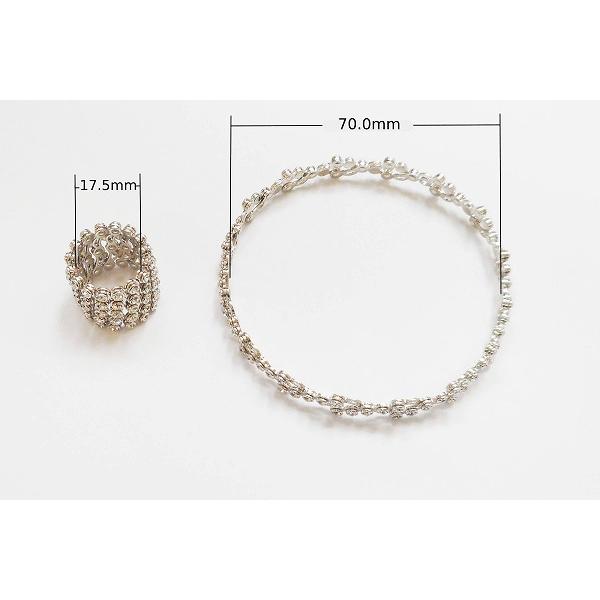 Shareki リングからバングル バングルからリング 指輪にもバングルにも