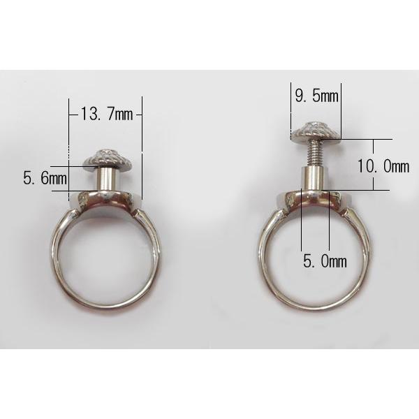ロンデル チャーム芯 指輪 リング 手作り ハンド メイド クラフト 素材 パーツ 316Lサージカルステンレス Sタイプ SP シャレキプレミアム st-ri-K｜osharekizoku｜06