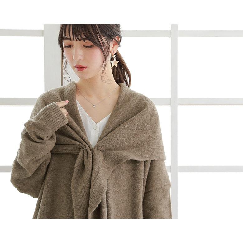 カーディガン レディース ロングカーディガン コーディガン ショール  