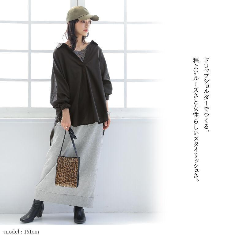 n'OrLABEL（ノアールレーベル） シャツ ブラウス 長袖 レディース