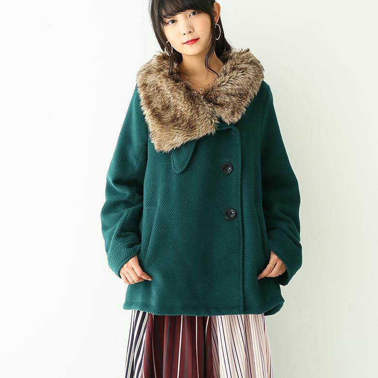 福袋 21 レディース コーデセット コート アウター ニット 長袖 スカート 大人めレトロstyleコーデ福袋3点set 返品 交換不可 メール便不可 オシャレウォーカー 通販 Paypayモール