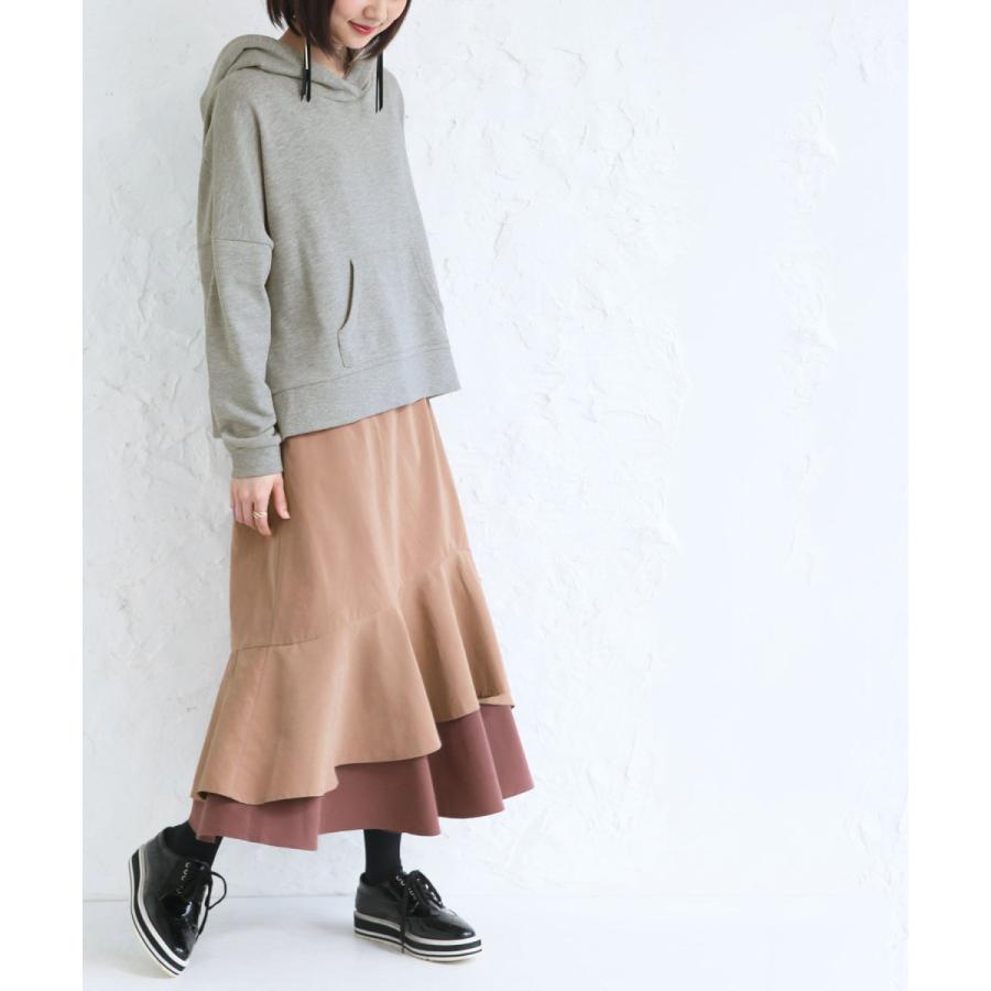 福袋 21 レディース コーデセット パーカー 長袖 トップス スカート 大人の定番パーカー スカートコーデ2点set 返品 交換不可 メール便不可 オシャレウォーカー 通販 Paypayモール