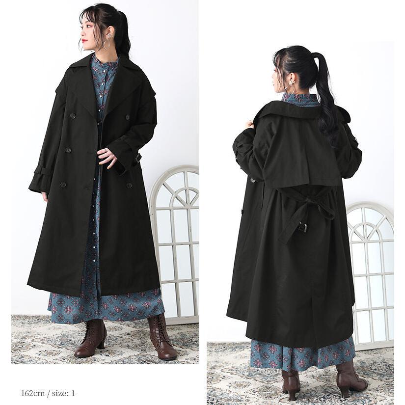 osharewalker トレンチ ジレ レディース ライトアウター 春秋 osharewalker トレンチ ジレ レディース ライトアウター 春秋
