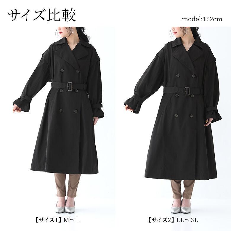 osharewalker トレンチ ジレ レディース ライトアウター 春秋 osharewalker トレンチ ジレ レディース ライトアウター 春秋