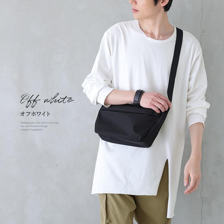 カットソー メンズ ロンT トップス Tシャツ ロング スリット 変形