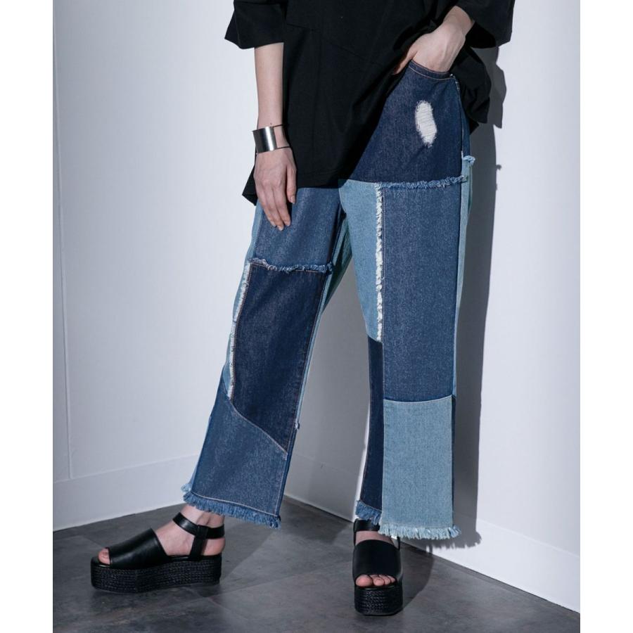 デニムクロップドパンツ ポケット レディース九分丈パンツ ダメージ加工デニムパンツジーンズ夏カジュアル ボトムス R13h2qsdii ファッション Windowrevival Co Nz