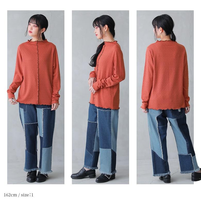 osharewalker カットソー レディース トップス ロンT インナー osharewalker カットソー レディース トップス ロンT インナー