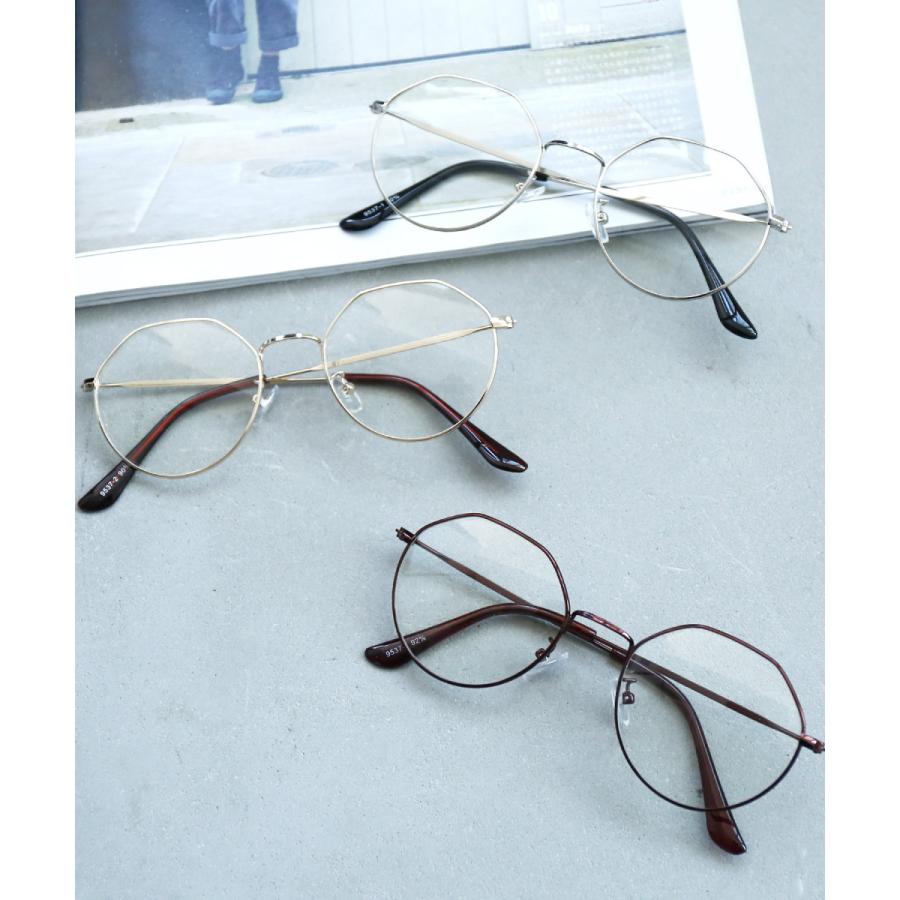 伊達メガネ レディース ファッション雑貨 眼鏡 度なし アクセサリー 変形フレーム 細フレーム Uvカット 変形フレーム伊達メガネ メール便不可 オシャレウォーカー 通販 Paypayモール