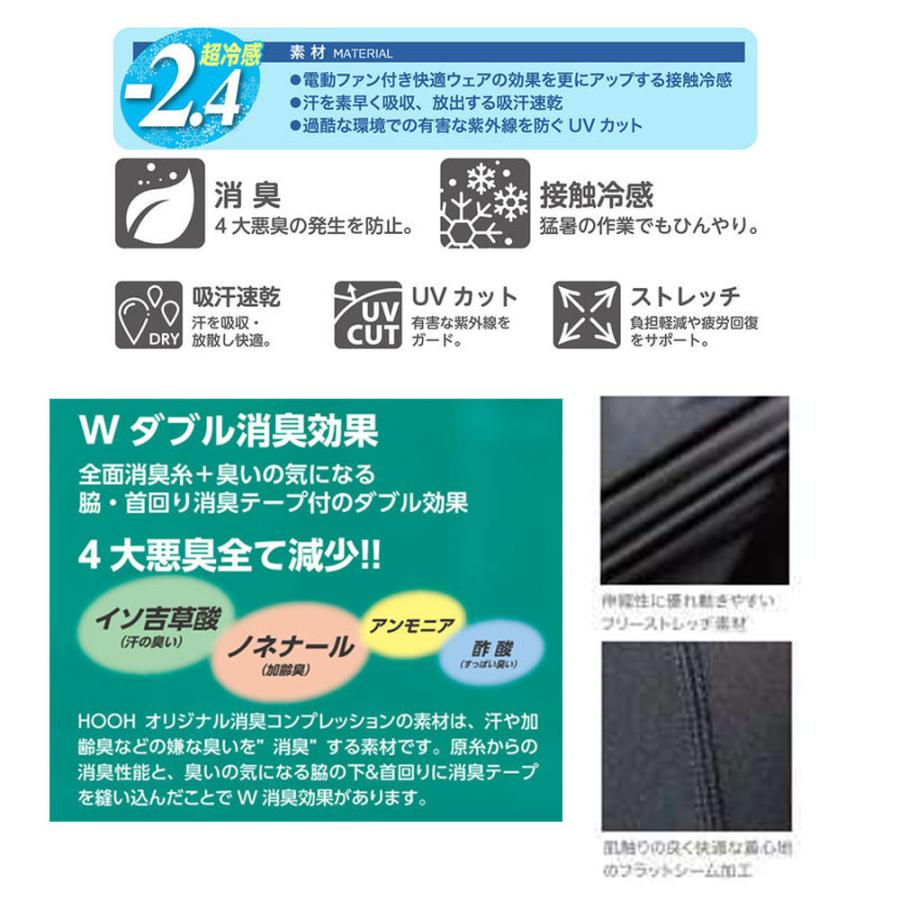 超ビッグサイズ Hooh 消臭コンプレッション 8l 大きいサイズ インナー シャツ アンダー 長袖 ストレッチ 消臭 接触冷感 Uv 春夏 現場 作業 仕事 作業着 385 お仕事市場 Com ヤフー店 通販 Yahoo ショッピング