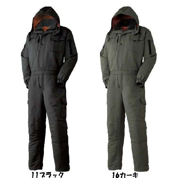 防寒つなぎ服 中綿入り M〜3L 作業服 作業着 : お仕事市場.com ヤフー