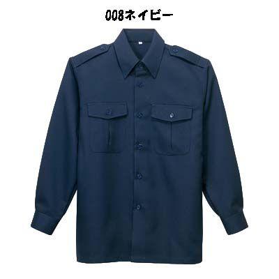 【ビッグサイズ】警備服　長袖シャツ　4L/5L　警備員用｜oshigotoichiba