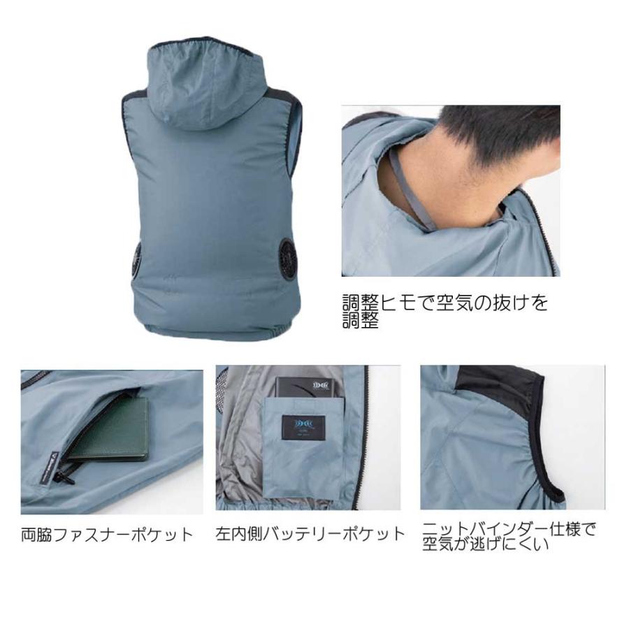 空調遮熱ベスト（服地のみ）S〜3L 空調服 : お仕事市場.com ヤフー店