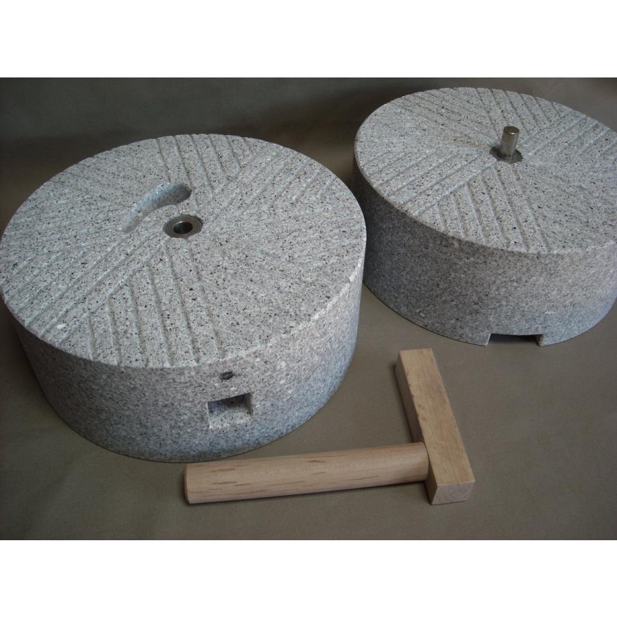 石臼(碾き臼)標準仕様30cm日本製 : 大島石材店Yahoo!Shop 石臼(碾き臼)標準仕様30cm日本製 : 大島石材店Yahoo!Shop