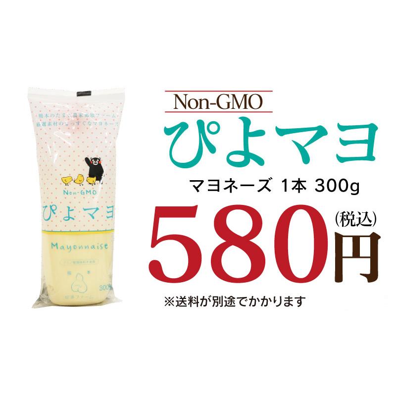 マヨネーズ Non-GMO ぴよマヨ 300g 那須ファーム まよねーず