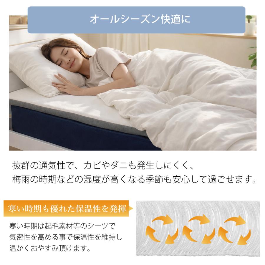 オーシン（OSHIN） マットレス シングル 日本製 洗える 干せる スゴ楽