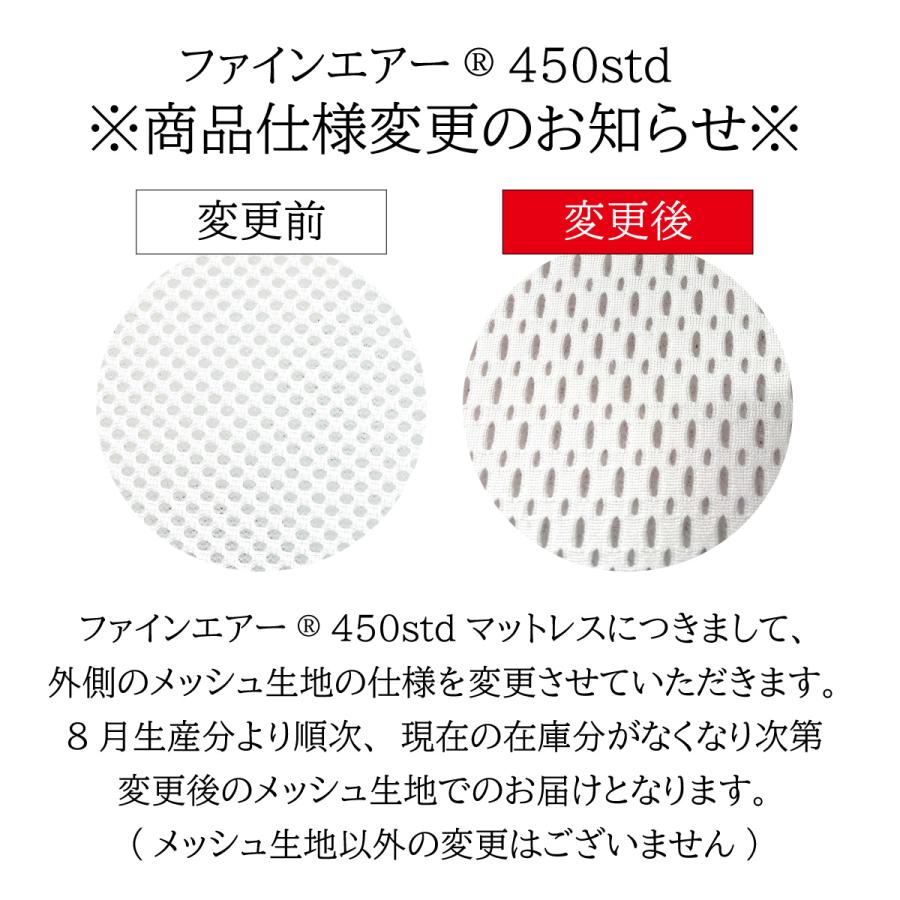 オーシン（OSHIN） 高反発マット シングル 体圧分散 洗える ファイン