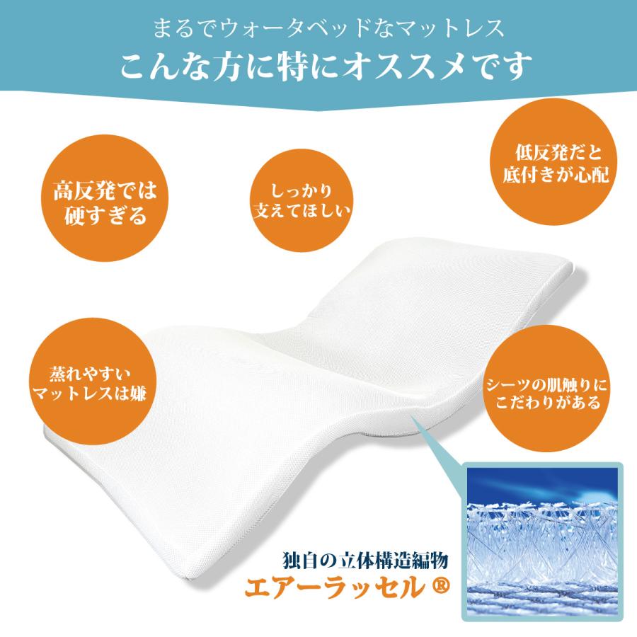 オーシン ファインエアー マットレス まるでウォーターベッドな