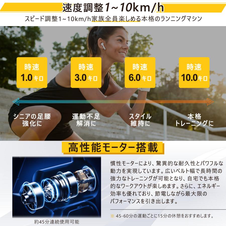 全店5%OFFクーポン配布中】特価セール 電動ランニングマシン