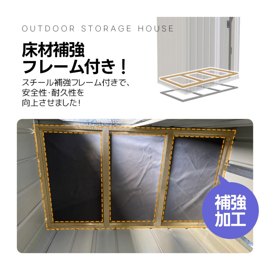 本日限り！全品5%OFFクーポン配布】17980円！ 戸外収納庫 物置 屋外 
