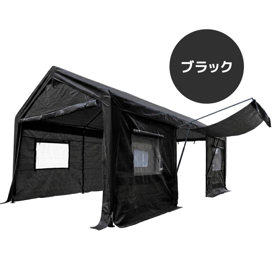 ガレージテント 大型 テント 車庫テント 3×6m UV カーポート大型 車