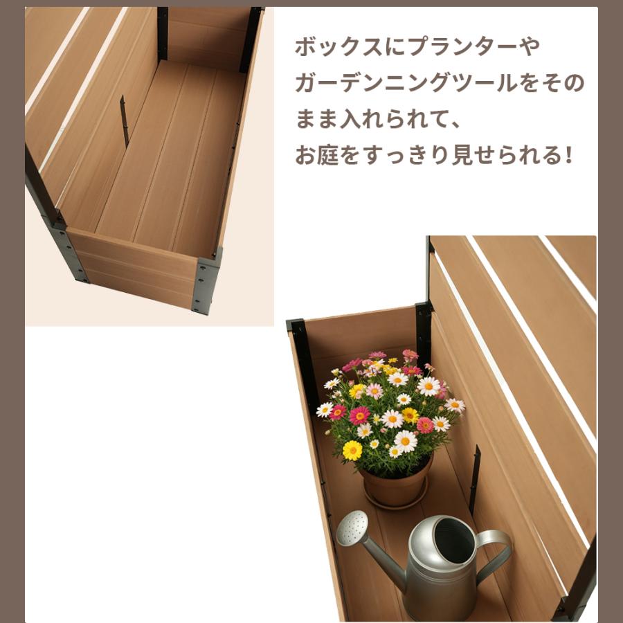 2サイズ】フェンス プランター付き 目隠し フェンス 150cm 180cm 簡単