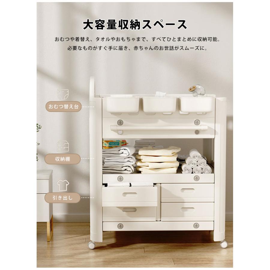 超PayPay祭☆ボーナス+5%】おむつ交換台 ワイドタイプ おむつ替え台