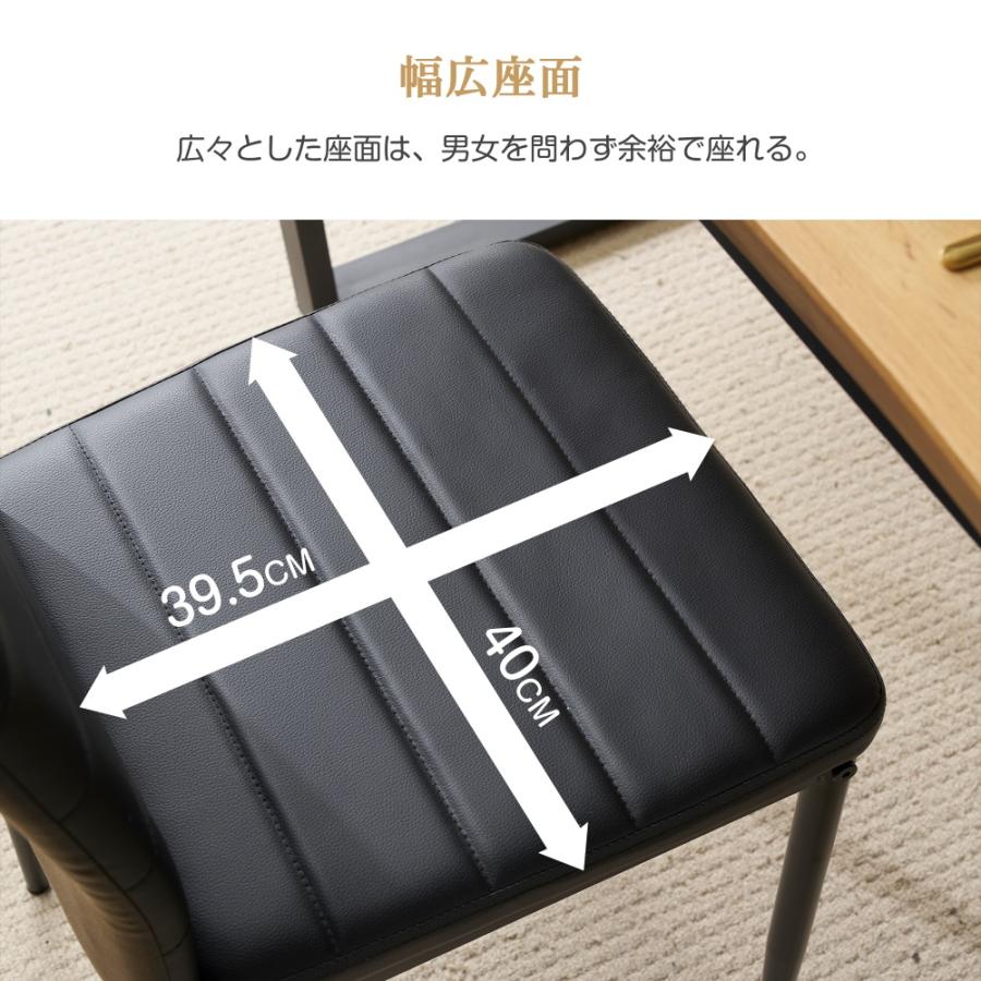 全品5%OFFクーポン利用】ダイニングチェア 椅子 1脚 イス レザー 送料