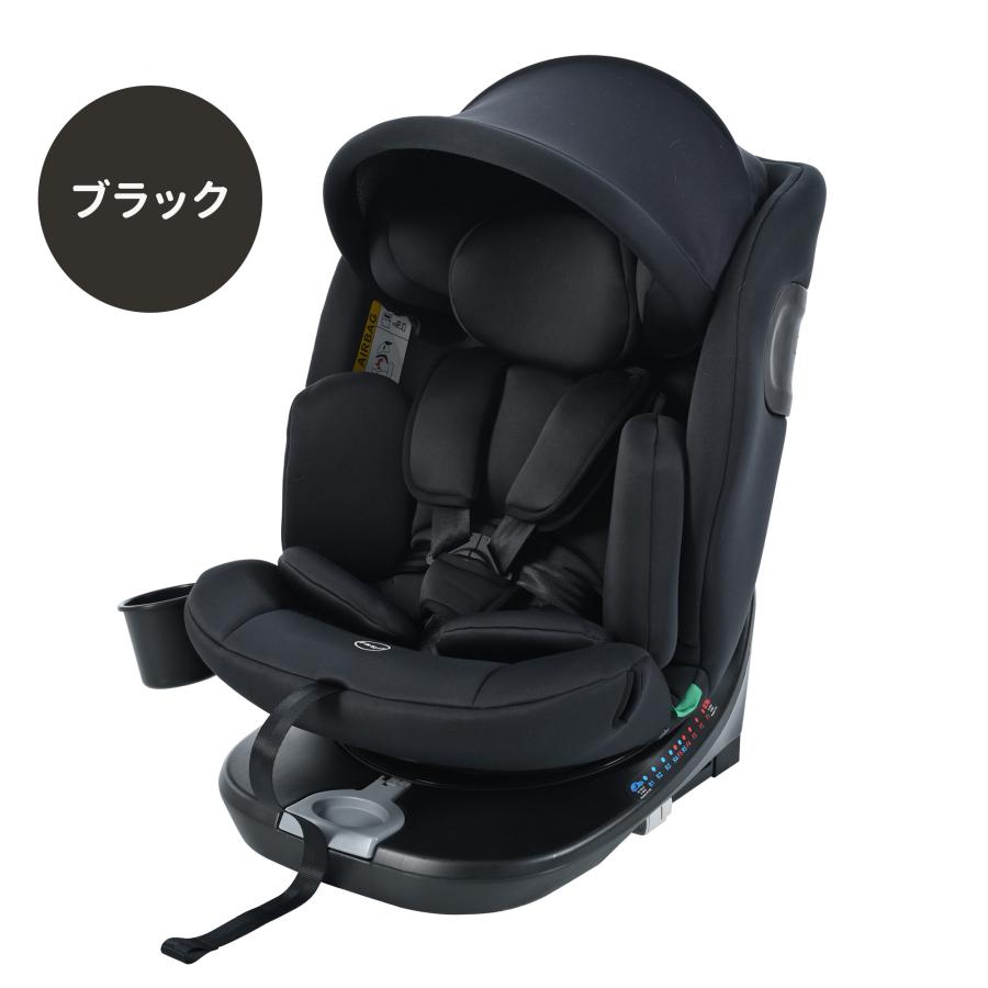 【全品5%OFFクーポン★6/5迄】チャイルドシート 回転式 新生児 ISOFIX 0歳〜12歳 360度回転式 キャノピー付き ドリンクホルダー付き キッズシート ベビー｜osjeasylife｜19