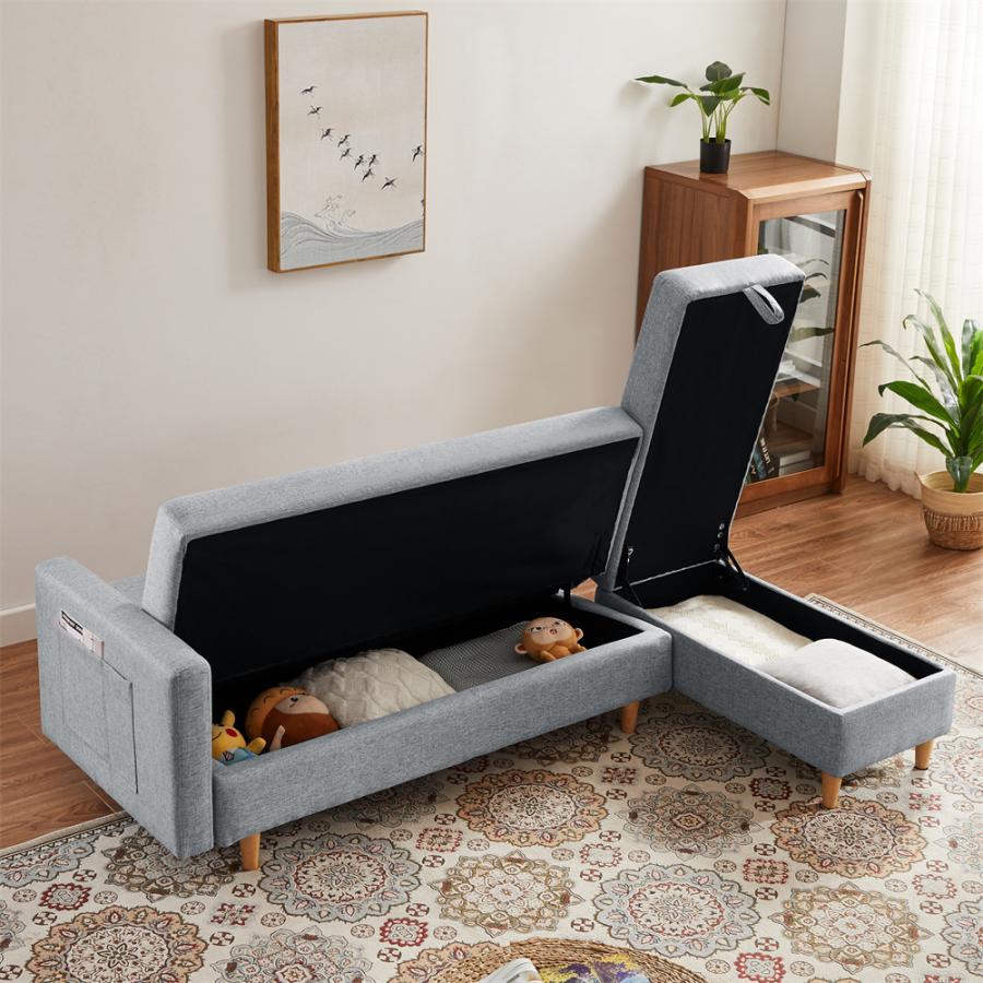 ソファソファーベッドカウチソファ3人掛けオットマン付き多機能ソファクッション2個 ソファ ソファーベッド カウチソファ 3人掛け オットマン付き 多