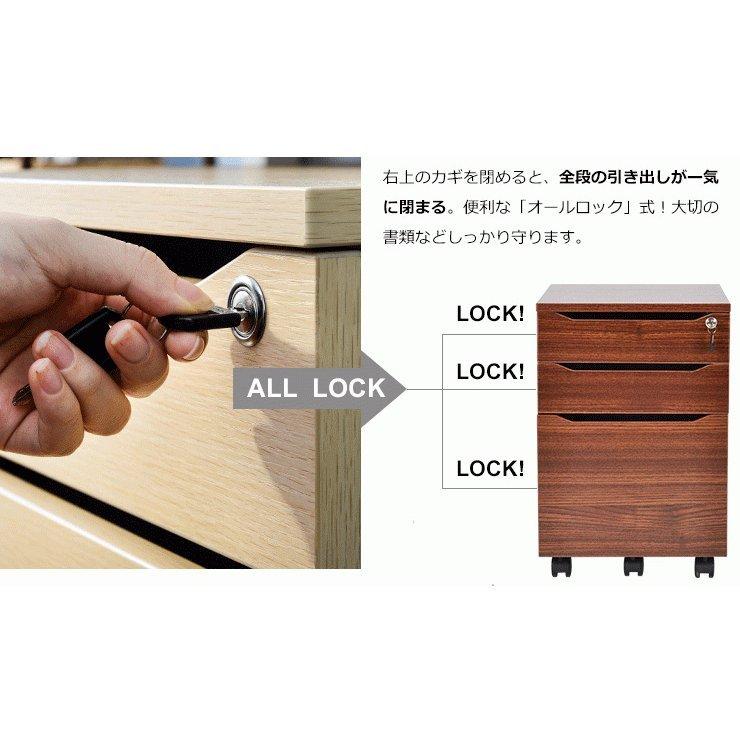 全品5 割引 即納 特価販売中 デスクワゴン サイドワゴン ラック 鍵付き キャスター付き 脇机 オフィス 3段オールロック 大容量 対応 安心保証 Elwf Easylife 通販 Yahoo ショッピング