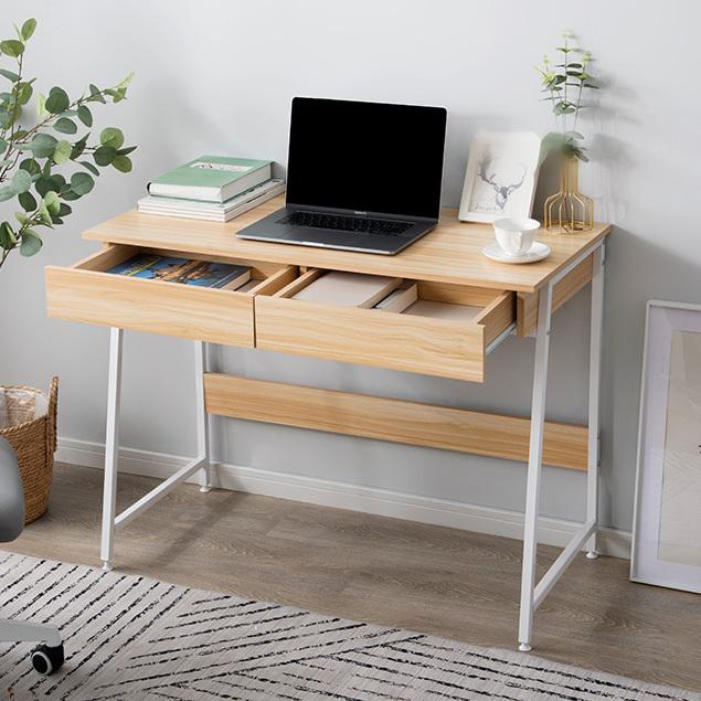 パソコンデスク PCデスク 引き出し付き 幅100*奥48 引き出し 人気